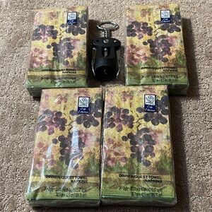 Logitech Black Corkscrew Wine Opener /Dinner Guest Bundle